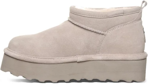 BEARPAW Botas retro súper cortas para mujer, botines para mujer, botas de meter para mujer, cómodas botas de invierno, varios colores y tamaños