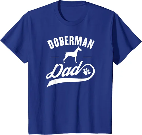 Miniatura 53 de Doberman Dad - Camiseta para amante del dueño del perro, Negro, S