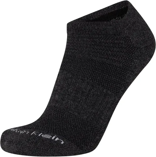 Miniatura 110 de Calvin Klein Calcetines para hombre, mezcla de algodón, acolchados, sin talla, forro de calcetines atléticos (6 unidades)