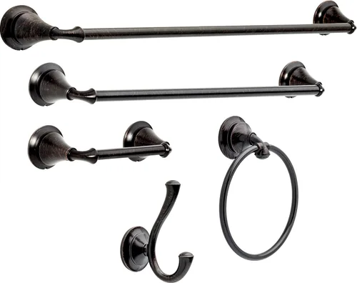 Miniatura 3 de Accesorios de baño Delta Faucet Linden, toallero. Bronce veneciano
