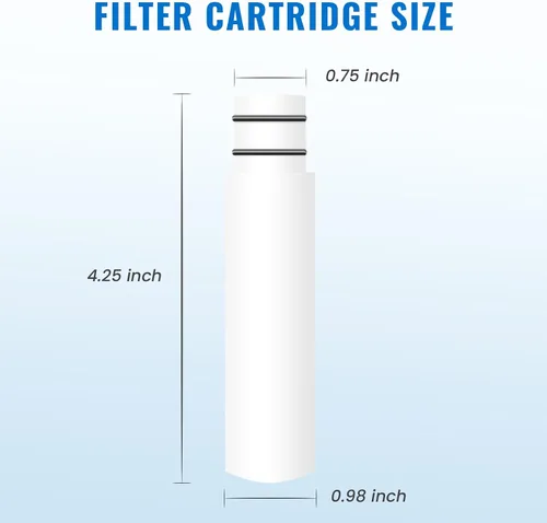 Miniatura 3 de Ryamen Paquete de 2 filtros de repuesto para cabezal de ducha de mano, filtro de ducha de agua dura que elimina el cloro, reduce la picazón