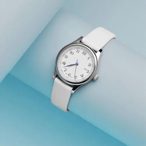 Miniatura 6 de WOCCI Correas de reloj elegantes, correas de repuesto de cuero genuino para hombres y mujeres, ancho de la correa 0.315 in, 0.394 in, 0.472 in