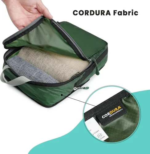 Miniatura 147 de BAGAIL 4 Set/6 Set Ultraligero Compresión Embalaje Cubos Organizador de Embalaje para Accesorios de Viaje Equipaje Maleta Mochila