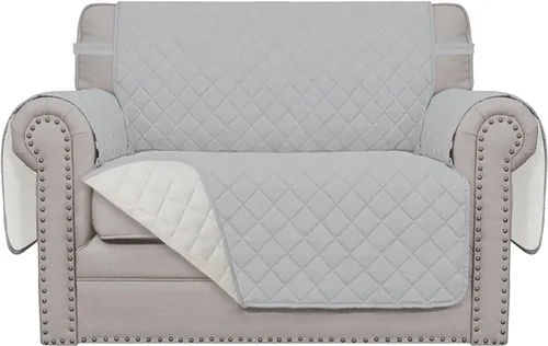 Miniatura 153 de Easy-Going - Funda para sofá, futón y sillón sin reposabrazos, reversible, resistente al agua, para mascotas y niños (azul oscuro/azul claro)
