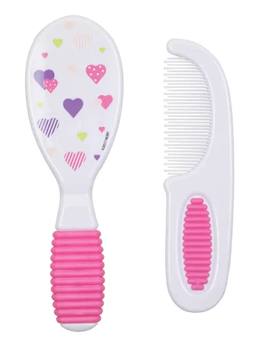 Miniatura 2 de Nuby Juego de cepillo y peine, los colores pueden variar