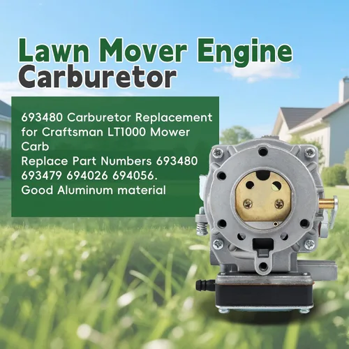 Miniatura 2 de Reemplazo de carburador ALL-CARB para Briggs Stratton 693480 693479 Reemplazo para Craftsman LT1000 917270821