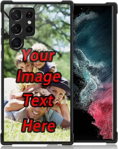 ZHEGAILIAN Funda para Samsung Galaxy S23, personaliza tu foto S23s, foto personalizada, teléfono personalizado para S23 de 6.1 pulgadas, personaliza