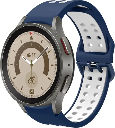 Miniatura 25 de VeveXiao Correa deportiva compatible con Samsung Galaxy Watch 5 Pro de 1.772 pulgadas/Watch 4 Classic 1.654 pulgadas/1.811 pulgadas, sin huecos