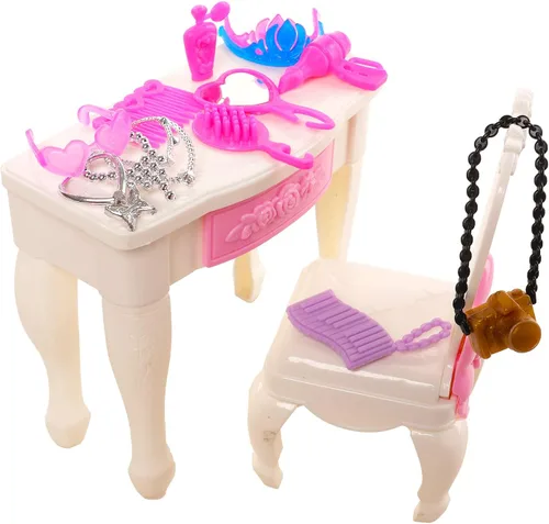 Miniatura 6 de Lote 15 artículos Barwa, 5 juegos moda casual ropa/trajes con 10 pares de zapatos para muñeca Barbie regalo de Navidad
