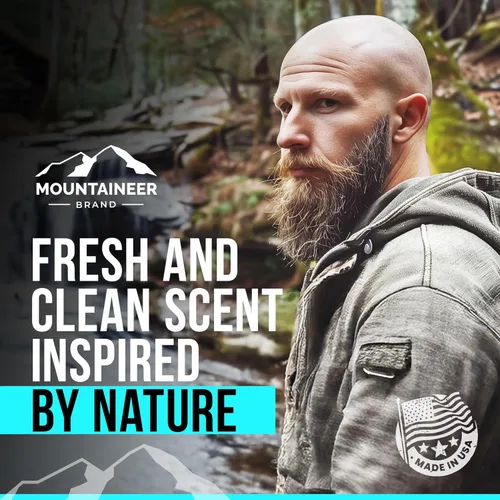 Miniatura 3 de Bálsamo Hidratante Natural de la marca Mountaineer con aroma fresco y natural Cuidado para cabeza calva para hombres Bálsamo no graso