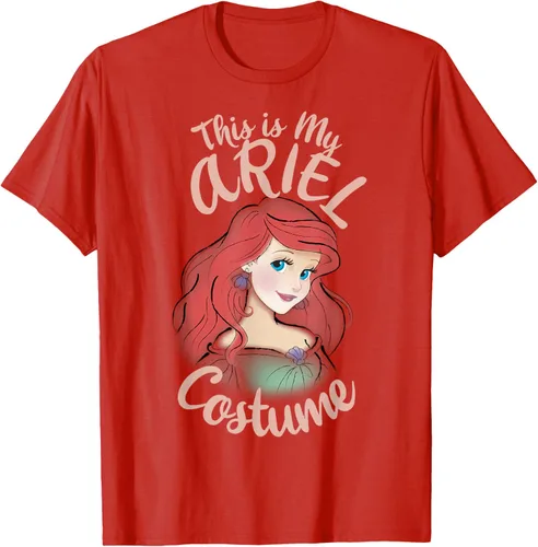 Miniatura 7 de Disney Camiseta de Halloween de Ariel This Is My Costume de La Sirenita, Blanco
