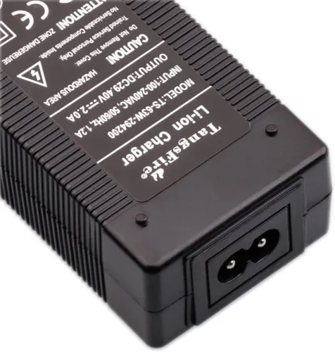 Miniatura 3 de Cargador de 29.4V CC 29.4V/0.4a 25.9V 24V para batería de litio 7S, baterías de litio de 350 W, 12 AH, 500 W, sillas de ruedas plegables ligeras