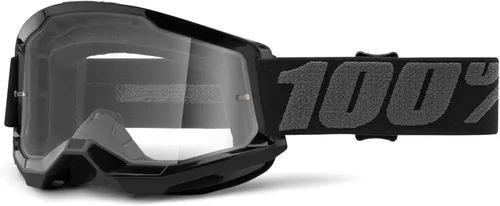100% STRATA 2 Goggles – Gafas deportivas para motocross y ciclismo de montaña – Gafas para ciclistas – Gafas de motocross para hombre