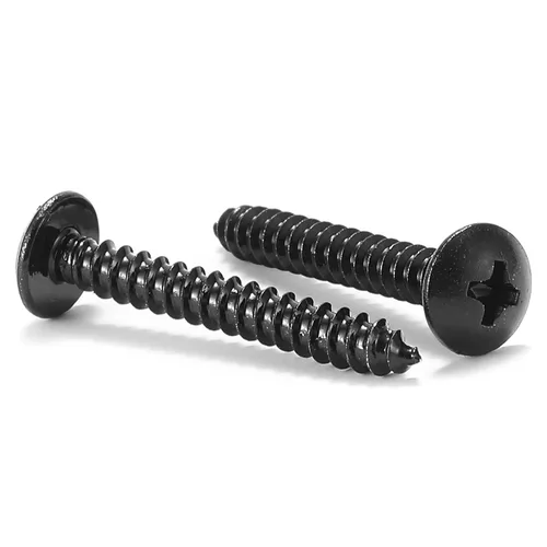 Tornillo de madera de cabeza de cerradura de 1 x 4, 100 piezas, tornillo Phillips de acero inoxidable 18-8 (304) de autorroscado rápido con óxido