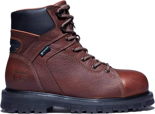 Miniatura 3 de Timberland PRO Rigmaster, botas de trabajo para mujer, marrón, puntera de aleación, EH, PR, WP, 6 pulgadas