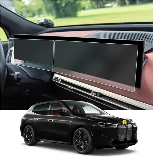 Miniatura 7 de CDEFG 2 piezas para BMW X1 X2 2024-2025 protector de pantalla, HD claro 2023 2024 2025 BMW X1 (xDrive28i / M35i) / 2024 2025 X2 (xDrive28i / M35i)