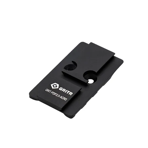 GRITR Placa óptica para montaje de ópticas en armas de fuego Walther PDP con sistema de placa óptica 2.0