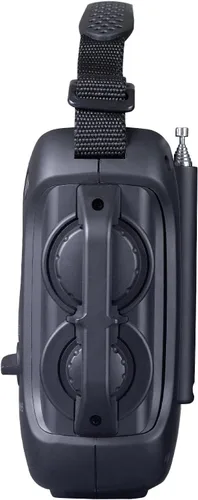 Miniatura 4 de Kaito Voyager Pro KA600 Dínamo digital solar, a cuerda. Radio con palanca de dínamo frecuencias AM/FM/LW/SW y NOAA, para emergencias, con linterna