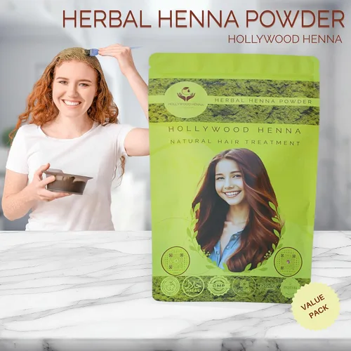 Miniatura 2 de Polvo para el cabello (polvo de henna herbal, 8.01 oz), tratamiento para el cabello, polvo de henna 100% orgánico para teñir y acondicionar