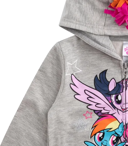 Miniatura 3 de My Little Pony Rainbow Dash, Twilight Sparkle y Pinkie Pie - Sudadera con capucha para niñas pequeñas y grandes