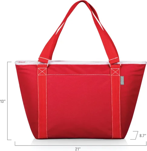 Miniatura 6 de PICNIC TIME NFL Topanga Cooler Bag, Soft Cooler Tote Bag, Picnic Cooler Rojo