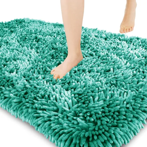Miniatura 41 de Yimobra - Alfombra grande para baño antideslizante de 36x24 pulgadas, extra gruesa y suave, absorbente de felpilla, alfombras de baño lavables a