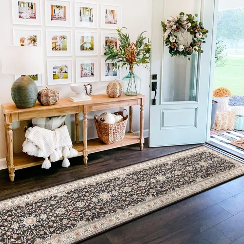 Miniatura 2 de TOPRUUG Alfombra Pasillo Lavable 2x10 - Alfombra de Pasillo Alfombras y Tapetes de Cocina Antideslizante Lavable Impermeable Alfombra Pasillo
