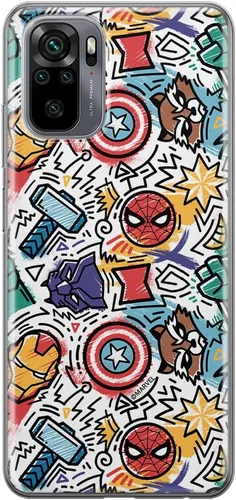 Miniatura 16 de ERT GROUP Funda de teléfono móvil para Xiaomi REDMI Note 10/10S original y con licencia oficial de Marvel, diseño Avengers 001, adaptado