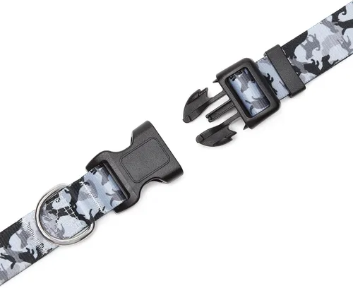 Miniatura 75 de Mercano Collar ajustable para perro, patrones de diseño especial, nailon suave, cómodo y resistente, collar para mascotas para perros pequeños