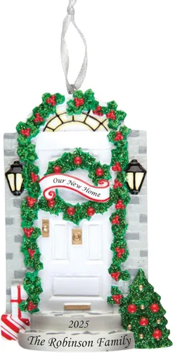 Miniatura 9 de Adorno 2025 de Our First Home – Recuerdo personalizado de Navidad de casa nueva – Regalo personalizado para el primer hogar para propietarios