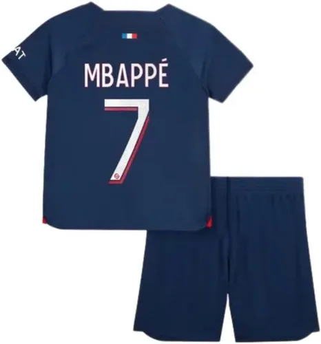 Miniatura 2 de KickOffKits - Camiseta de fútbol #7 Mbappe PSG para adultos, camiseta de equipo deportivo, jerseypantalones cortoscalcetinesregalo para mujeres