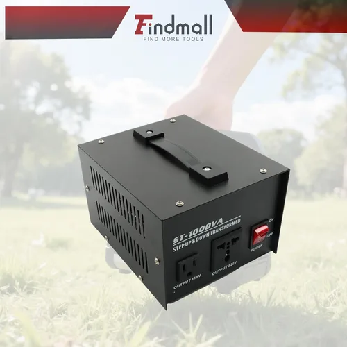 Miniatura 7 de findmall Convertidor de voltaje 1000W transformador de paso arriba/abajo 110V a 220V/220V a 110V Convertidor Transformador