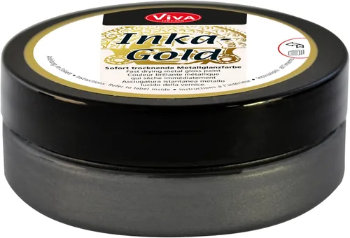 Miniatura 24 de Viva Decor Inka Gold Gilding Wax2.3 oz (violeta) - Pasta de pulido metálica a base de cera de fácil aplicación. Brillo metálico de secado rápido