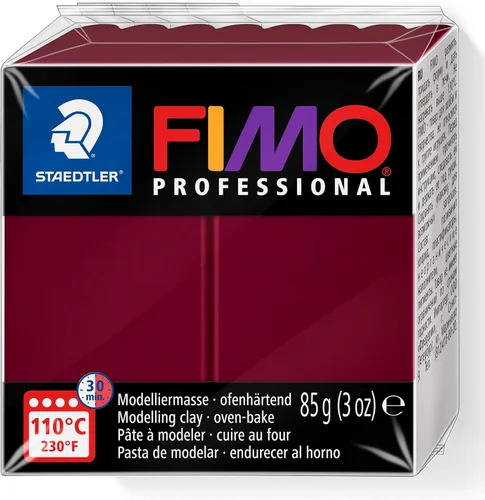 Miniatura 14 de Staedtler Fimo Professional arcilla polimérica suave, 3 onzas, lila