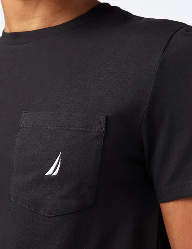 Miniatura 3 de Nautica Camiseta de manga corta con cuello redondo y bolsillo para hombre