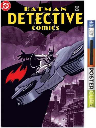 Miniatura 17 de Trends International DC Comics Batman - Póster de Batman Detective Comics #792 Versión enmarcada de caoba