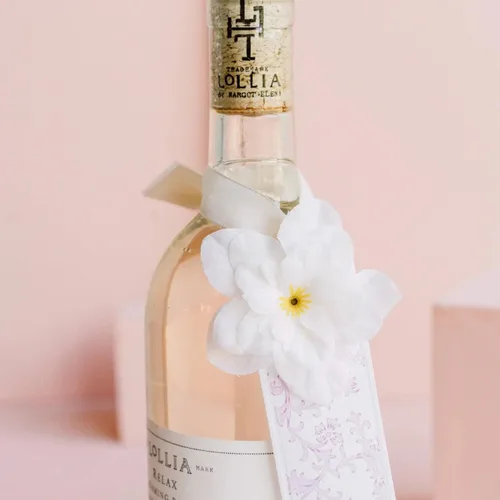 Miniatura 3 de Lollia Relax Baño de Burbujas, 25 onzas líquidas, jabón de lujo con fragancia de lavanda y miel, limpiador perfumado suave e hidratante