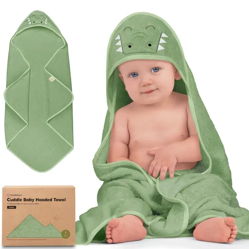 KeaBabies Toalla de bebé con capucha para recién nacido, viscosa derivada de bambú, toallas de baño grandes con capucha para niños, niñas, niños