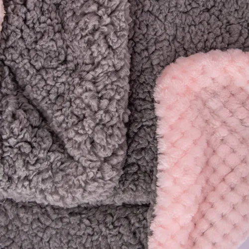 Miniatura 4 de Manta mullida o manta mullida para bebé niña o niño, suave y cálida y acogedora manta de vellón coral para bebé, bebé o recién nacido, manta