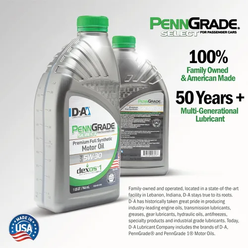Miniatura 4 de PENN GRADE 61515, aceite de motor sintético completo seleccionado SAE 5W-30, 6 galones