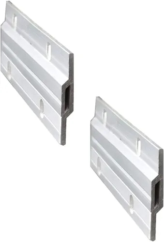 Kit de accesorios para colgar fotos de 4 pulgadas, clips en Z de aluminio, resistentes para colgar cuadros y espejos, barra en Z entrelazada,