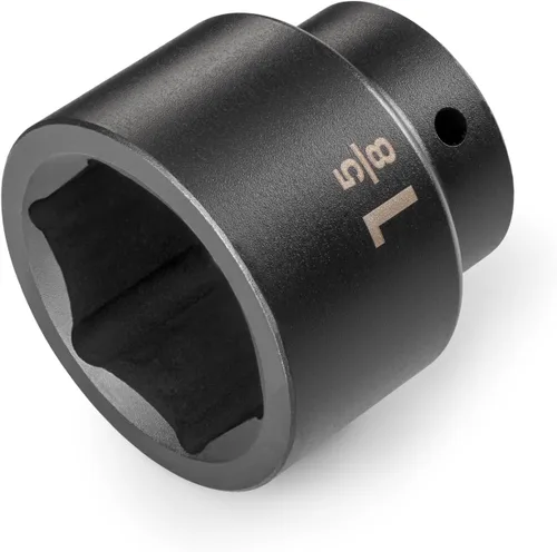 Miniatura 37 de TEKTON SID23025 Dado de impacto profundo de 6 puntos de 1 pulgada impulsor de 1/2 pulgada