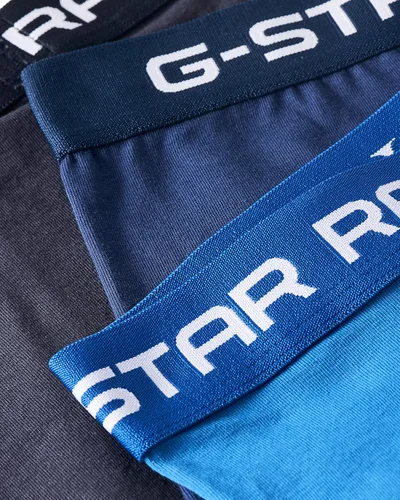 Miniatura 6 de G-Star Raw Baúl clásico para hombre paquete de 3 Blanco