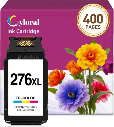 276XL CL-276 para Canon 276 XL Cartucho de tinta de color para Canon TR4700 Cartuchos de tinta de impresora Pixma TR4720 TR4722 TS3500 TS3520 TS3522