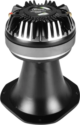 Miniatura 3 de Timpano TPT-DH2000 PRO Bocina de Compresión de Salida de 2" 450 Vatios Potencia Máxima 8 Ohmios Audio Profesional Bocina de Aluminio + Driver
