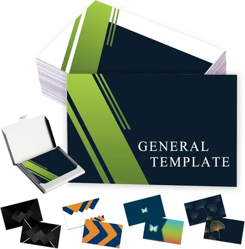 Miniatura 9 de Tarjetas de visita personalizadas con tu logotipo, tarjeta impresa personalizada para fotos de pequeñas empresas, parte delantera y trasera