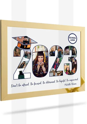 Regalos de graduación personalizados, marco de fotos de graduación personalizado, regalo de recuerdo para graduados, soporte de memoria para clase