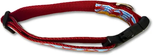 Miniatura 2 de Collar de cangrejo XL para perro, playa, náutico, hecho a mano, ajustable, 18-24 pulgadas