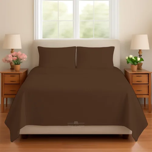 Miniatura 29 de Juego de sábanas para sofá cama, 100% algodón de 400 hilos, juego de 4 piezas, sábana ajustada con bolsillo profundo, suave, sin arrugas