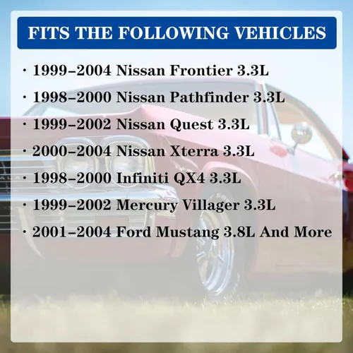 Miniatura 6 de Sensor de flujo de aire masivo - MAF compatible con Nissan Frontier 99-04; 98-00 Pathfinder; 98-00 Infiniti QX4; 99-02 Mercury Villager y más 3.8L